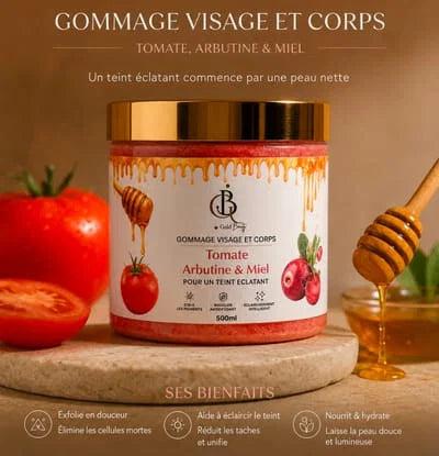 GOMMAGE ÉCLAIRCISSANT VISAGE ET CORPS