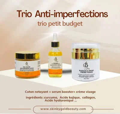 Trio anti-imperfections / petit budget
