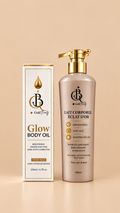 Duo Corporel- Eclat suprême-lait corporel et glow booster oil